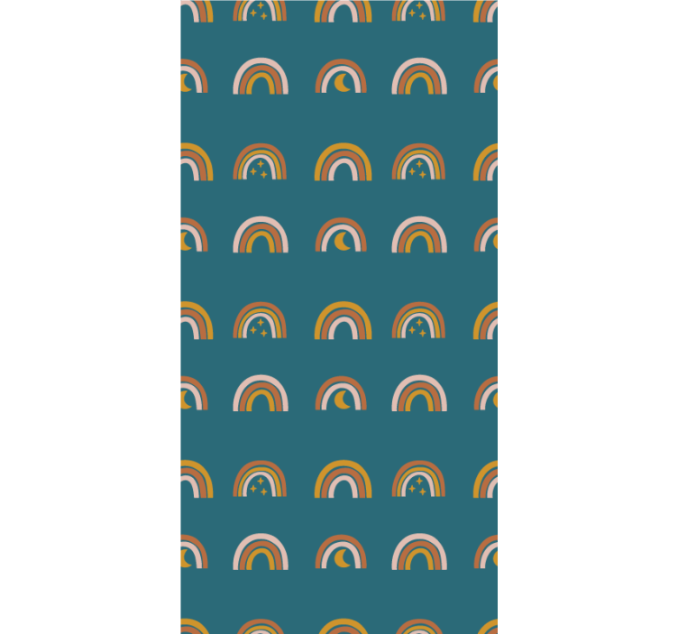 Rainbows and stars blind children - TenStickers