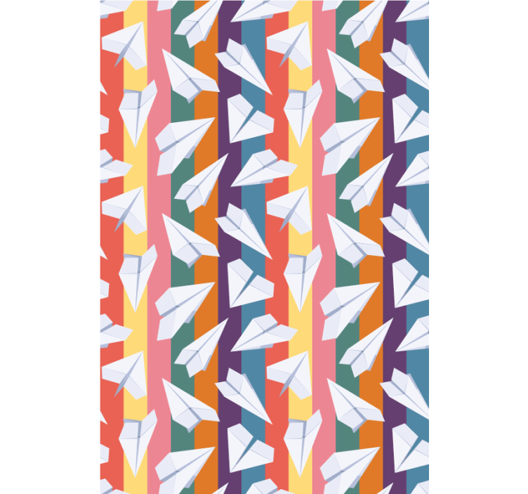 Paper Airplanes Flight fun blind - TenStickers