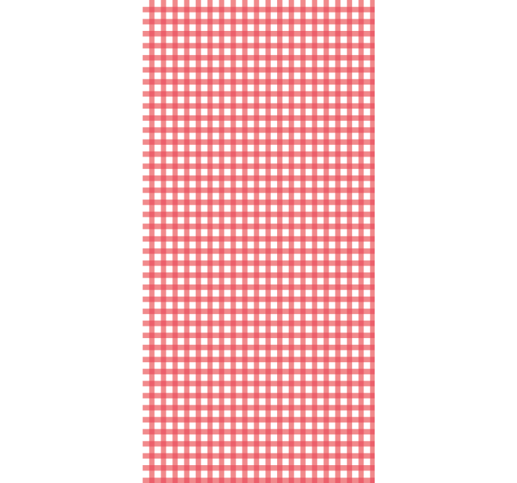 Chechered pattern roller blind - TenStickers