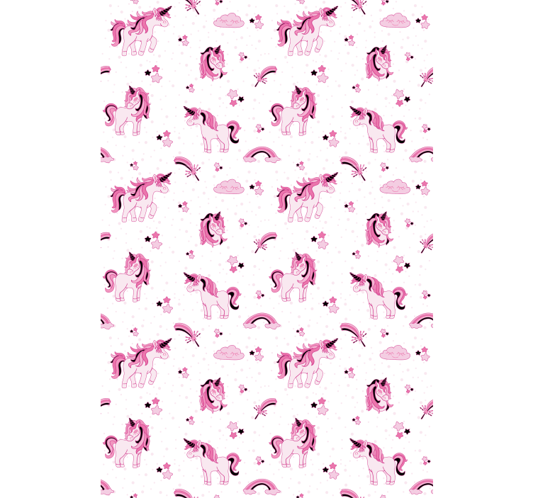 Unicorn fantasy print blind children - TenStickers