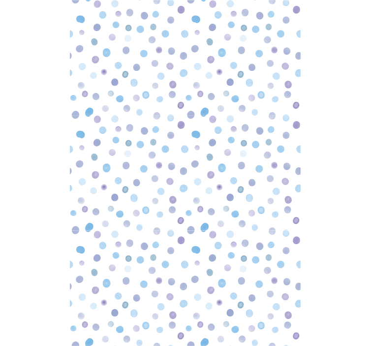 Pattern roller blind in blue shades dot pattern - TenStickers