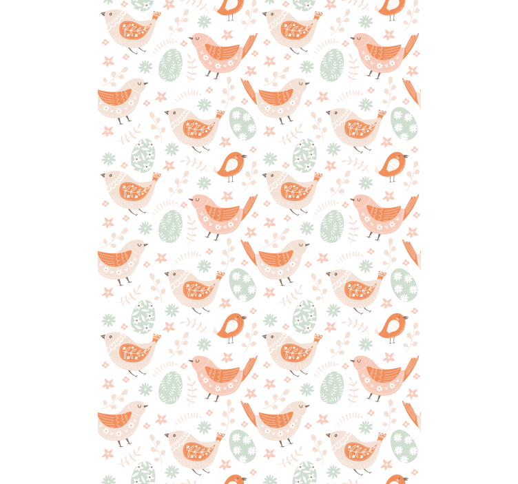 Birds and Eggs animals blind - TenStickers