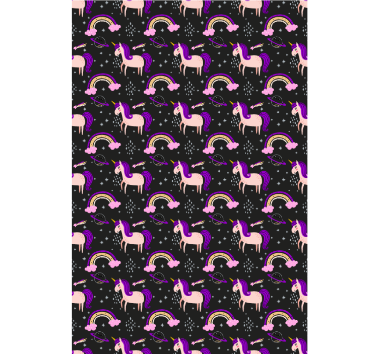 Blind children pink unicorns and arches - TenStickers