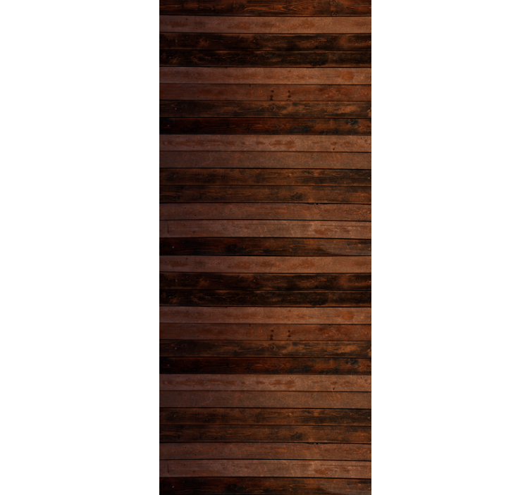 Wooden Slat Pattern rustic blind - TenStickers