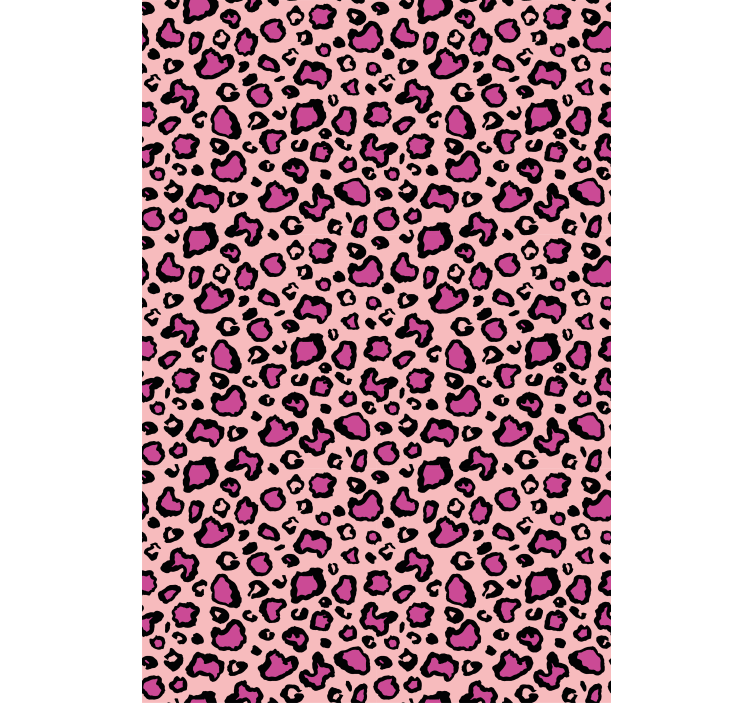 Pink Leopard Print animals blind - TenStickers