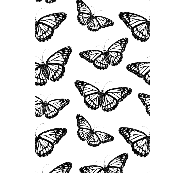 Striking monarch wings butterflies blind - TenStickers
