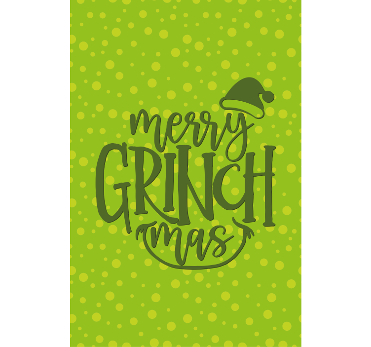 Merry Grinchmas Cheer text blind - TenStickers