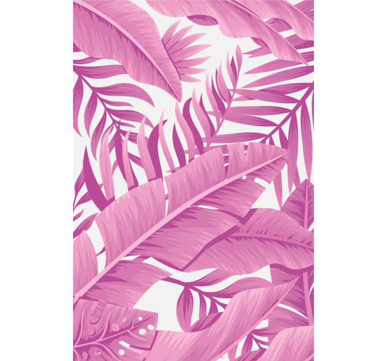 Tropical Leaf Motif blind flowers and plants - TenStickers