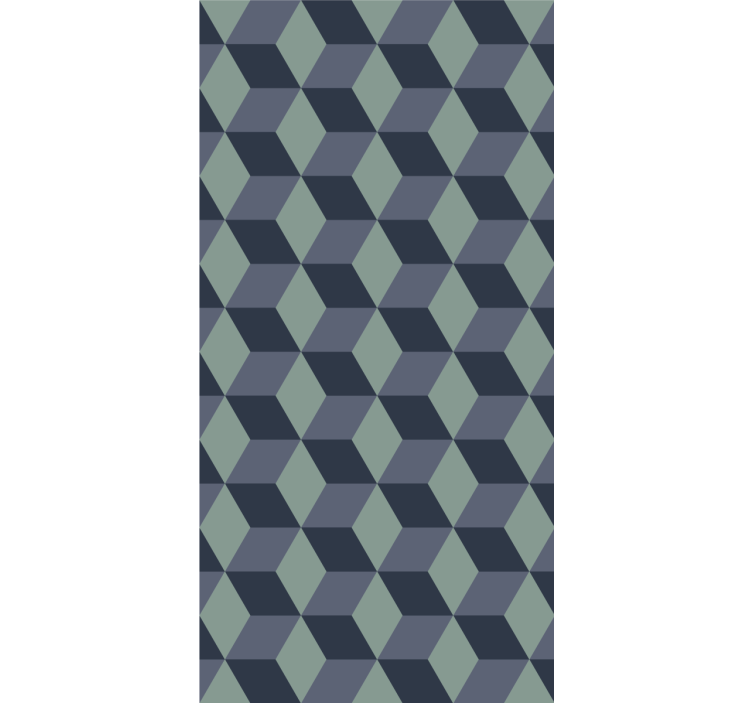 Geometric Figure Organization modern blind - TenStickers