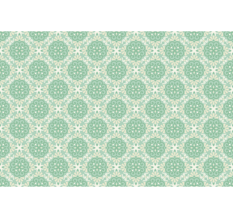 Elaborate botanical motifs blind flowers and plants - TenStickers