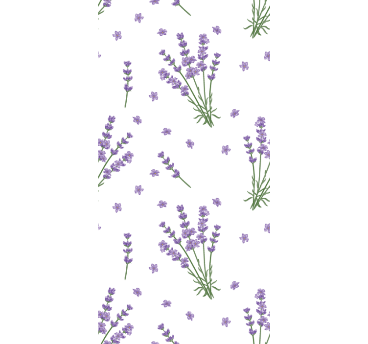 Blind flowers and plants lavender floral design - TenStickers