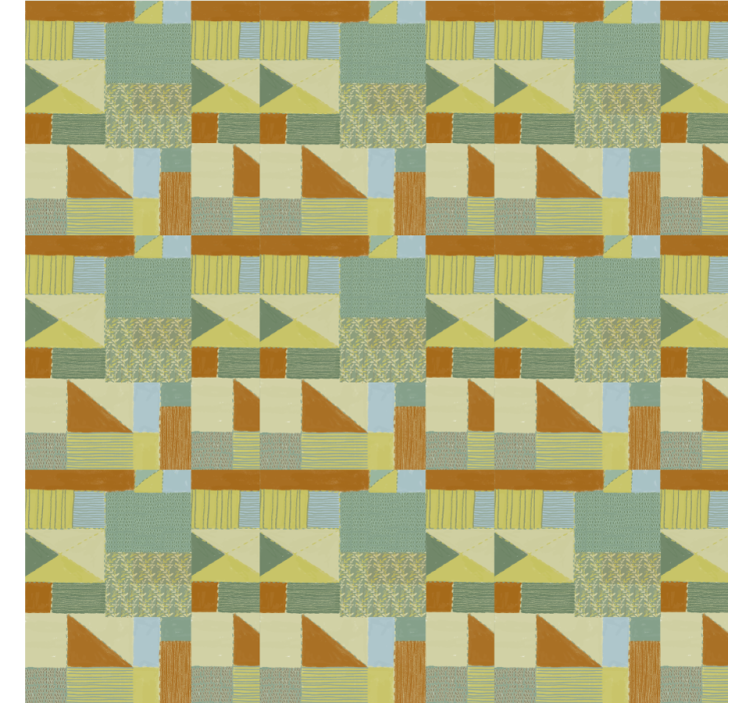 Geometric Shape Exploration modern blind - TenStickers