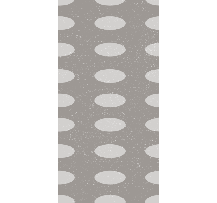 OVAL PATTERN ELEMENTS pattern roller blind - TenStickers