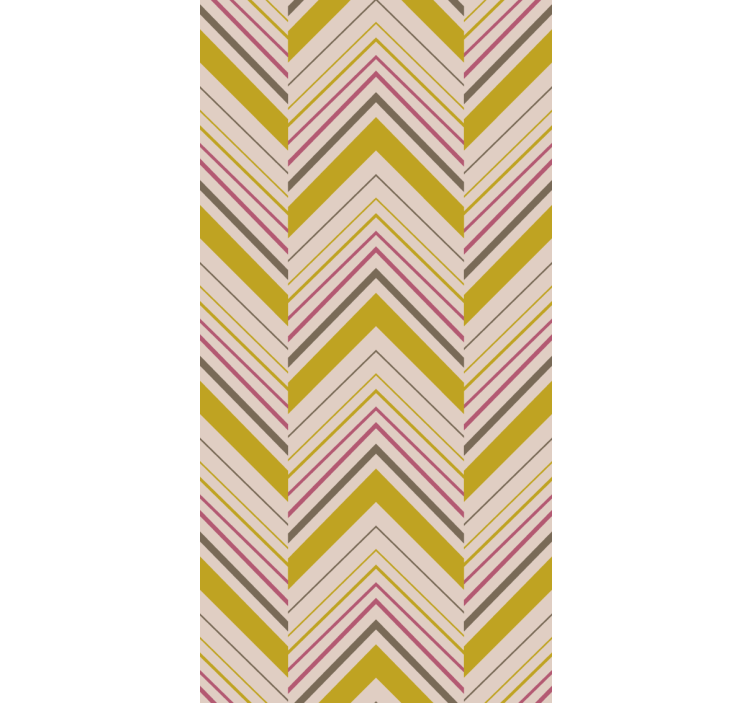 Chevron Patterned Layers pattern roller blind - TenStickers