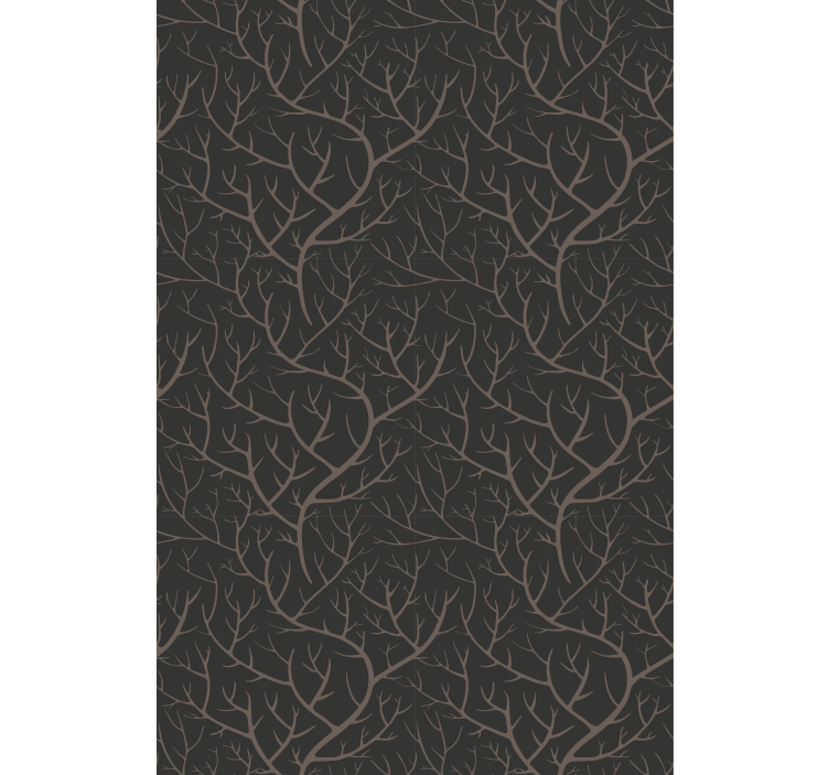 Elegant branch pattern tree blind - TenStickers
