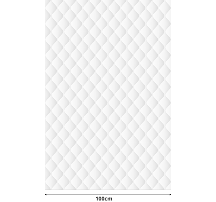 Padded texture effect living room roller blind - TenStickers