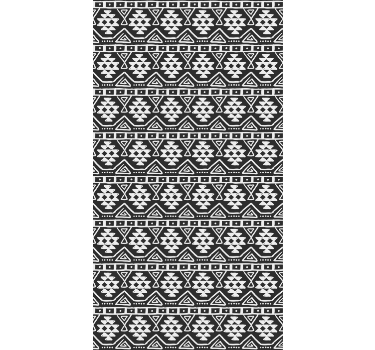 Bohemian pattern modern kitchen blind - TenStickers