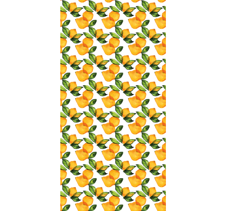 Lemon Mediterranean Style and vegetable blind - TenStickers