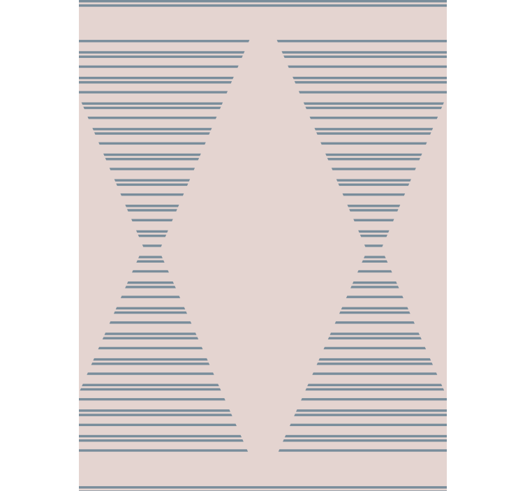 Elegant striped pattern modern blind - TenStickers