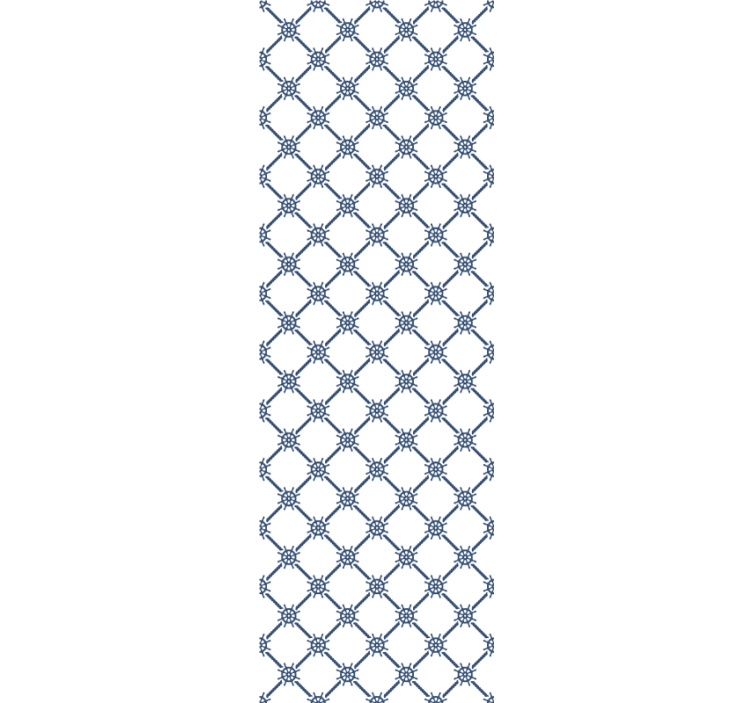 Marine pattern kids roller blind - TenStickers