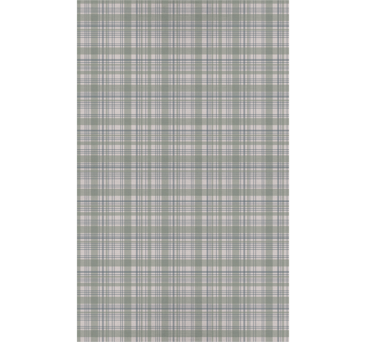Green tartan Classic blind - TenStickers