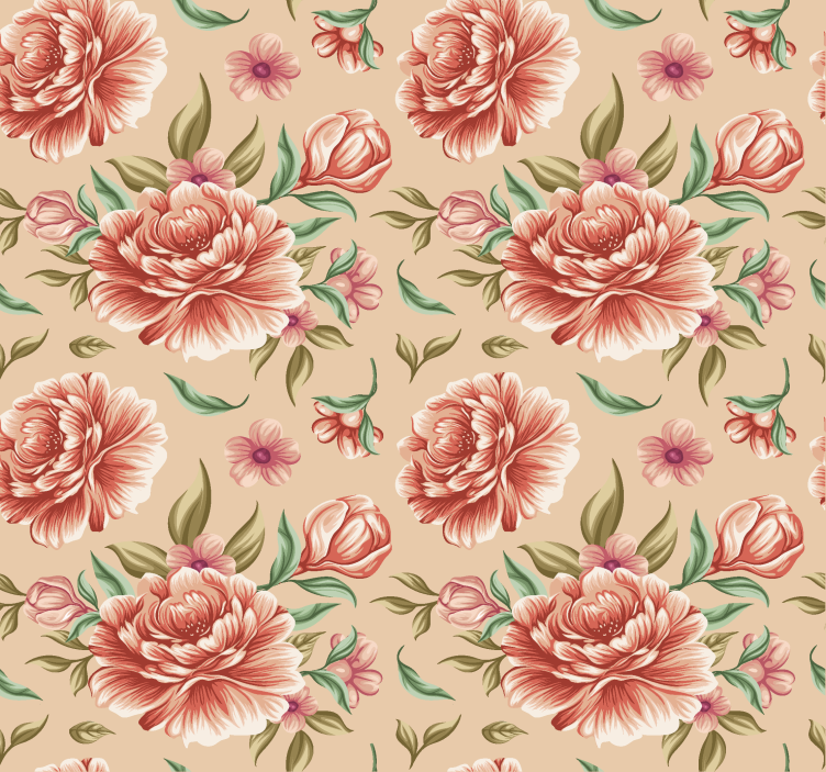 Original blind - classic flowers bouquet - TenStickers