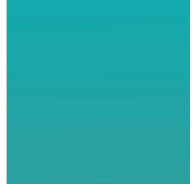 Turquoise shades kitchen blind - TenStickers