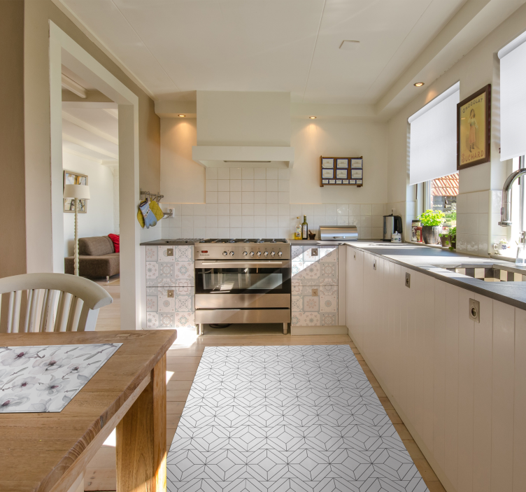 White blackout Living room blind - TenStickers