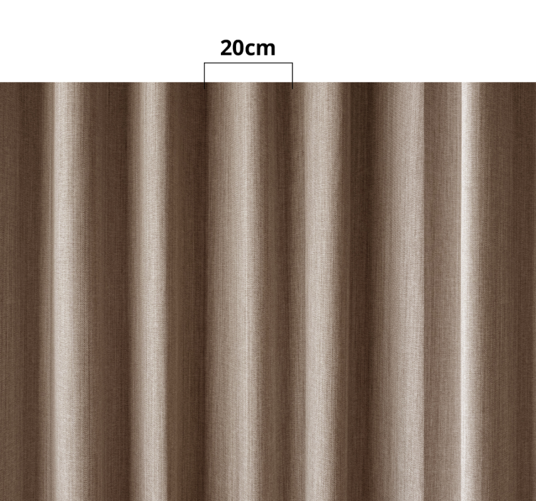Curtain texture beige blind - TenStickers