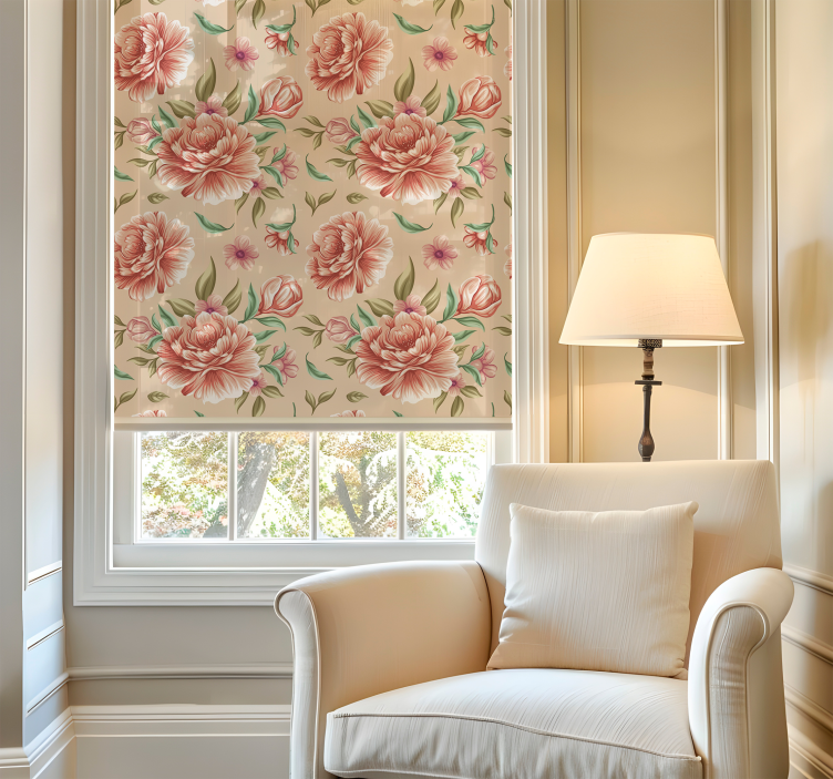 Original blind - classic flowers bouquet - TenStickers