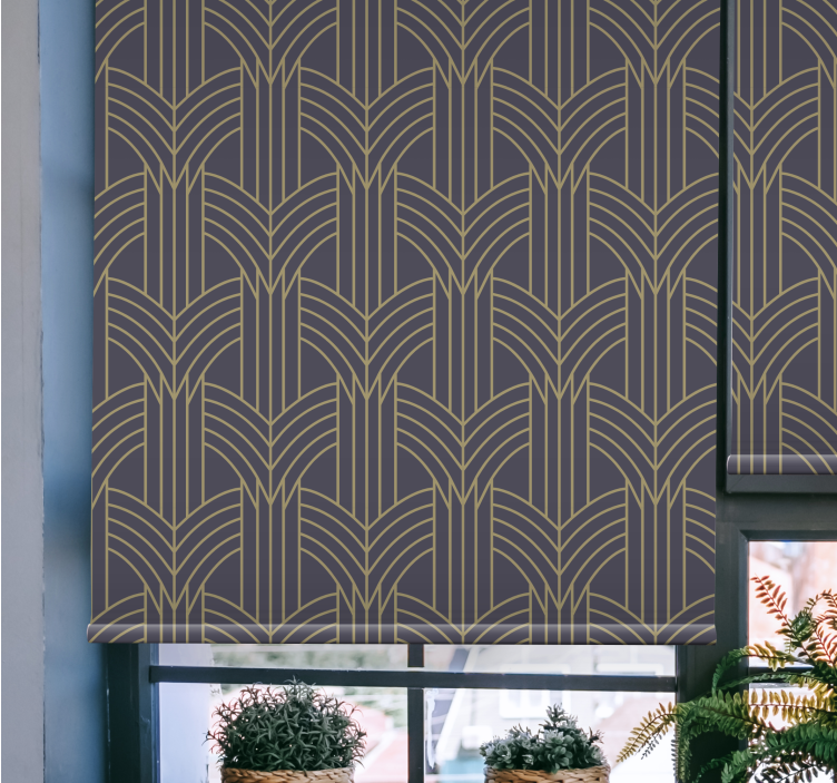 Geometric configuration elegant blind - TenStickers