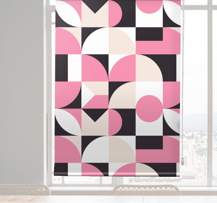 Geometric Shape Configuration modern blind - TenStickers