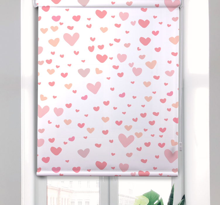 Heart Pattern Pattern love blind - TenStickers