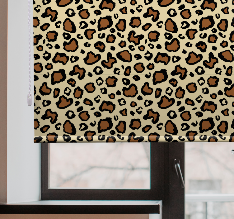 Leopard Spot Pattern animals blind - TenStickers