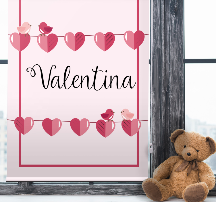 Love hearts and name blind teens - TenStickers