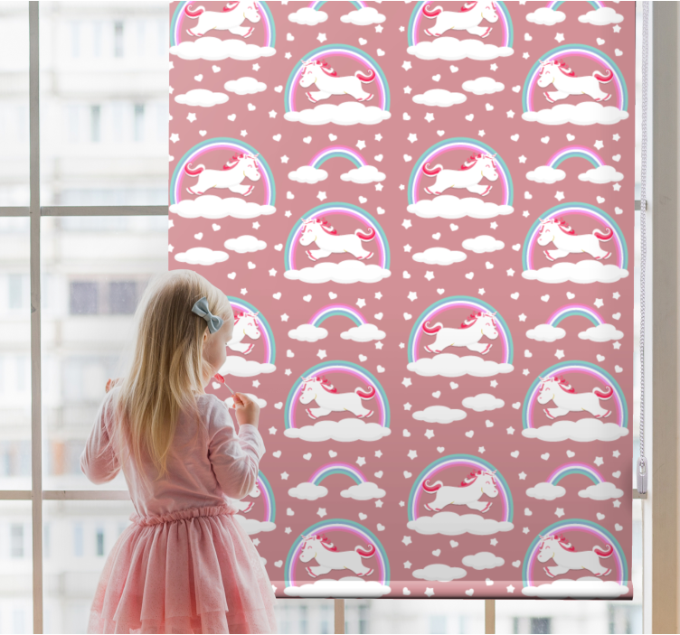 Magical unicorn theme blind children - TenStickers