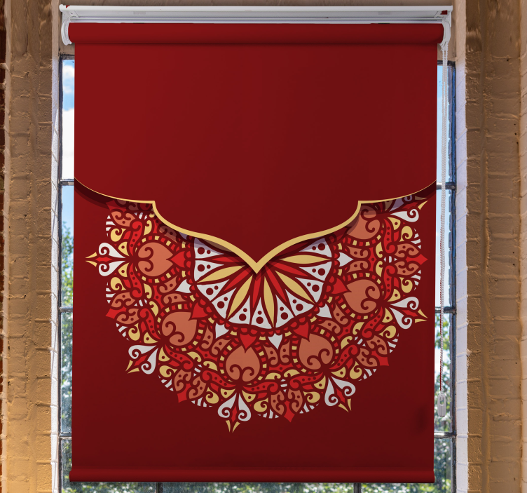 Ornate Butterfly Design butterflies blind - TenStickers