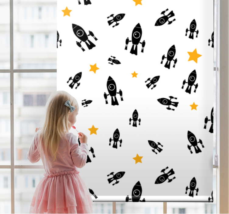 Rocket Star Adventure blind geek - TenStickers