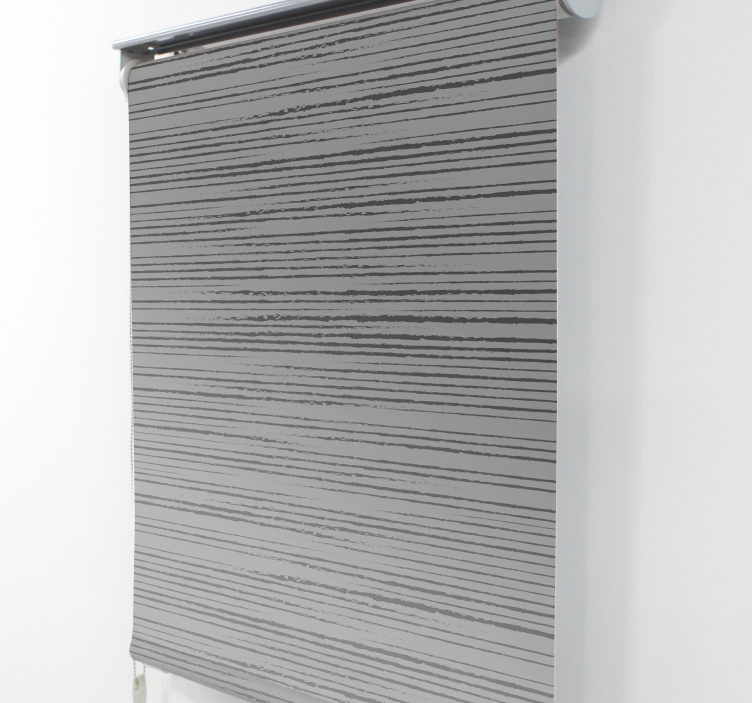 Striped gray modern kitchen blind - TenStickers