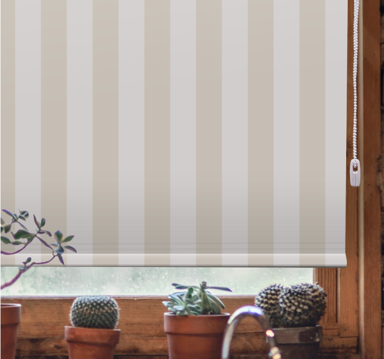 Subtle Striped Patterns kitchen blind - TenStickers