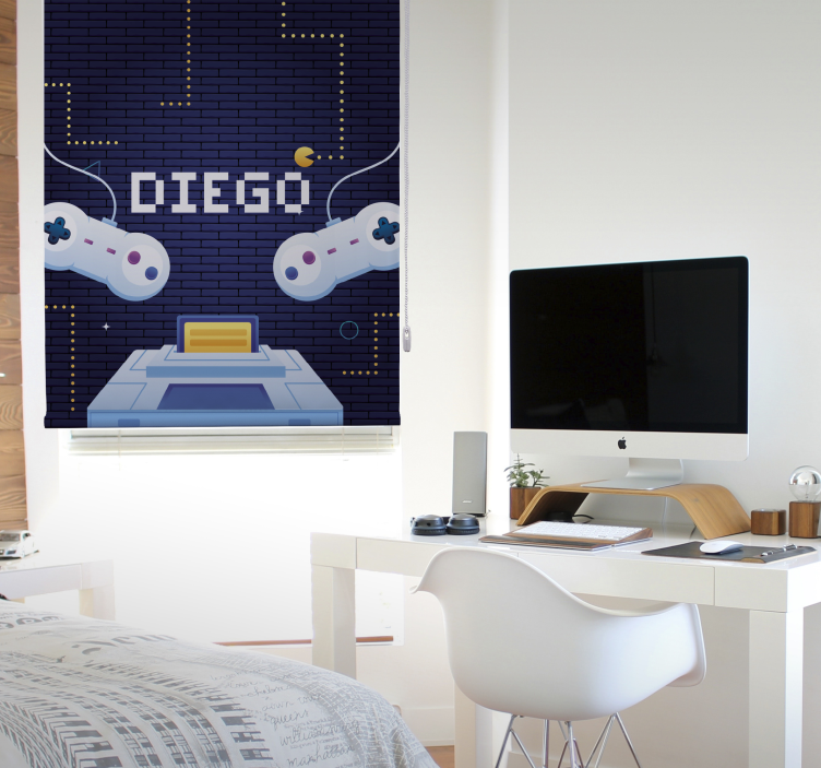 Videogames Custom printed window shade - TenStickers