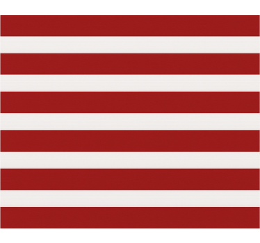 Red horizontal stripes blind children - TenStickers