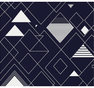 Navy geometry blind teens - TenStickers