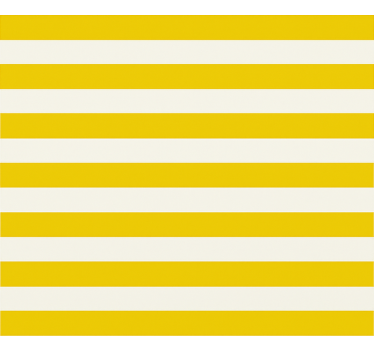 Yellow and white stripes teenage blind - TenStickers