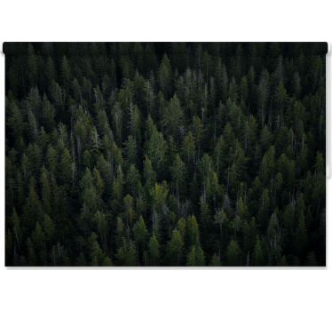 Tree blind with deep woodland texture - TenStickers