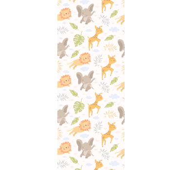 Blind children nordic minimalist safari toys - TenStickers