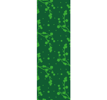 Blind children inspired by green korean trees and branches - TenStickers