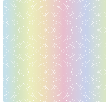 Blind children glitter rainbow pastel sky background - TenStickers