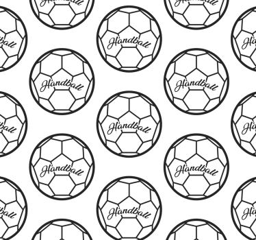 Blind teens handball design - TenStickers
