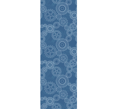 Blind teens 3d mechanical chains pattern - TenStickers